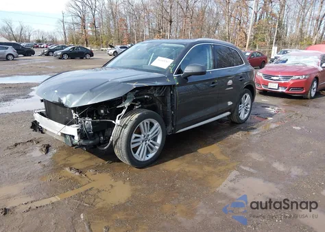 2019 Audi Q5 45 Premium z USA, uszkodzony, nr VIN WA1BNAFY7K2029140